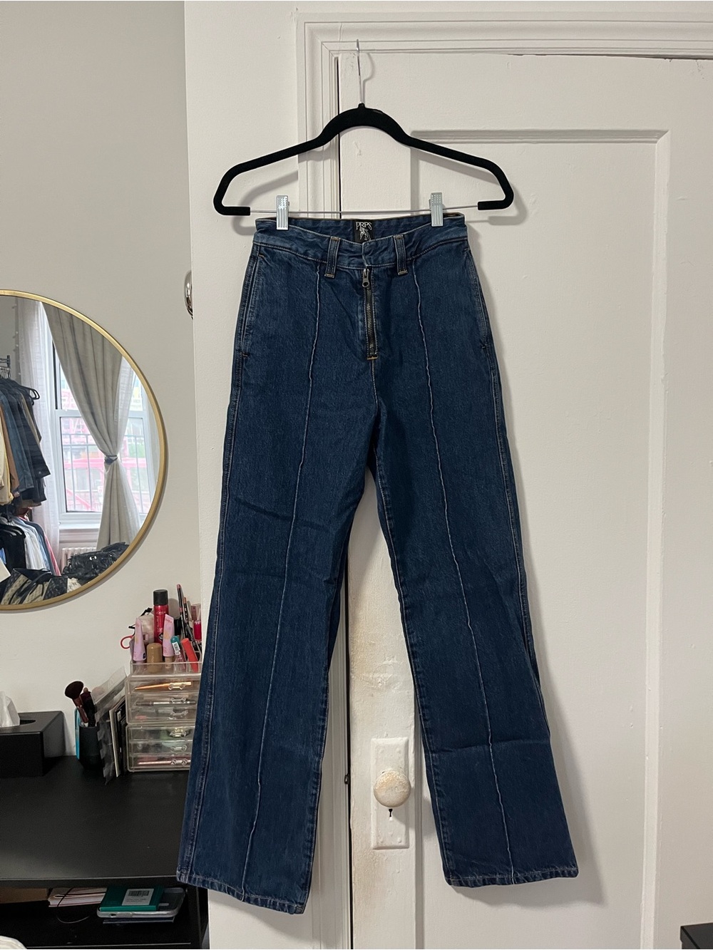 PRPS Dark Indigo Flare Jeans